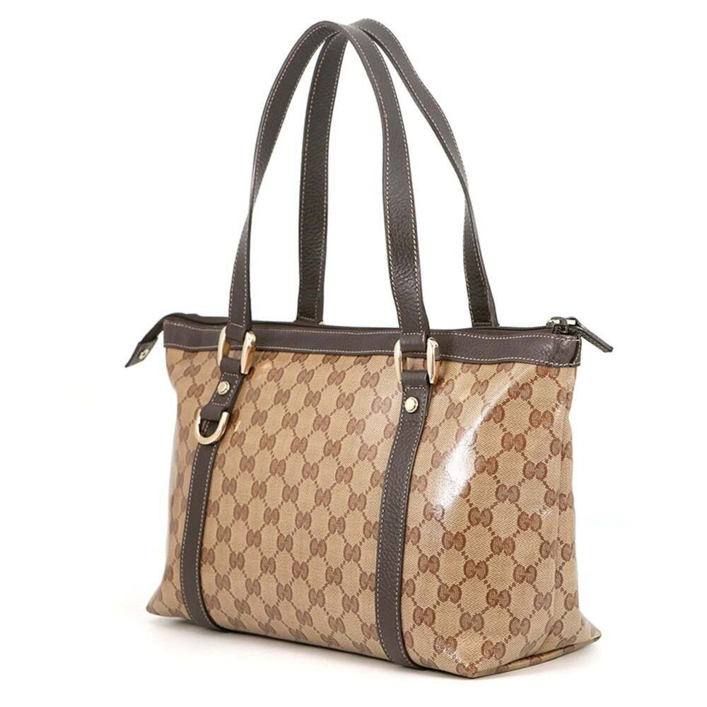 GUCCI Brown Leather Shoulder Bag - Picture 2 of 15